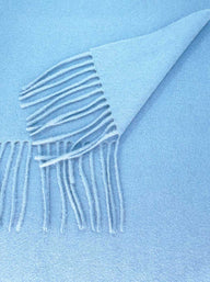Ascott & Hemley Scarves Ascott & Hemley - Cashmere Sky Blue Scarf