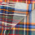 Ascott & Hemley Scarves Ascott & Hemley - Grey Wool/Cashmere Tartan Scarf