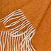 Ascott & Hemley Scarves Ascott & Hemley - Orange Wool/Cashmere Twill Scarf