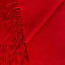 Ascott & Hemley Scarves Ascott & Hemley - Red Cashmere Scarf