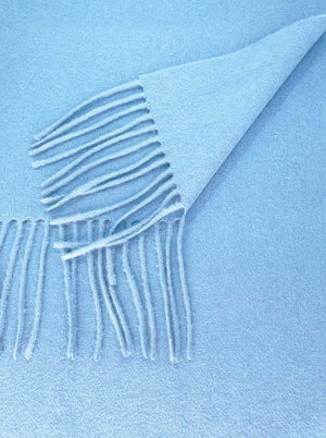 Ascott & Hemley Scarves Ascott & Hemley - Sky Cashmere Scarf