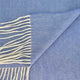 Ascott & Hemley Scarves Ascott & Hemley - Sky Wool/Cashmere Twill Scarf