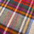 Ascott & Hemley Scarves Ascott & Hemley - Wool/Cashmere Tartan Check Grey/Red/Green/Red Scarf