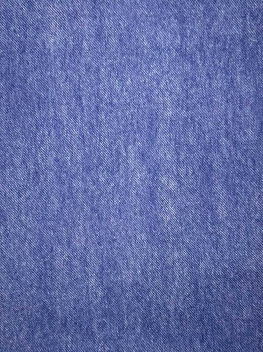 Ascott & Hemley Scarves Ascott & Hemley - Wool/Cashmere Twill Navy Scarf