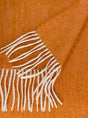 Ascott & Hemley Scarves Ascott & Hemley - Wool/Cashmere Twill Orange Scarf