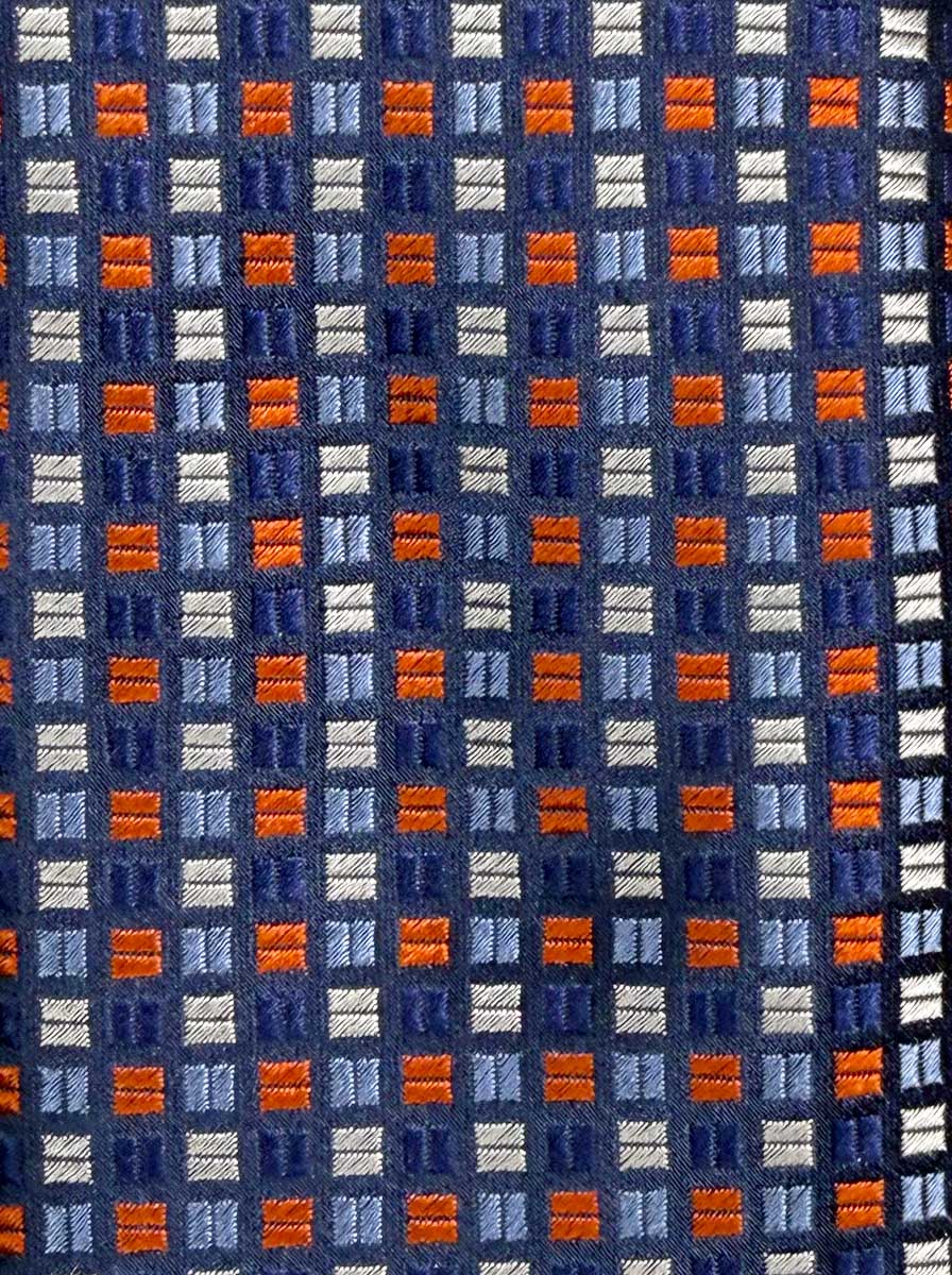 Ascott & Hemley Square neat print tie