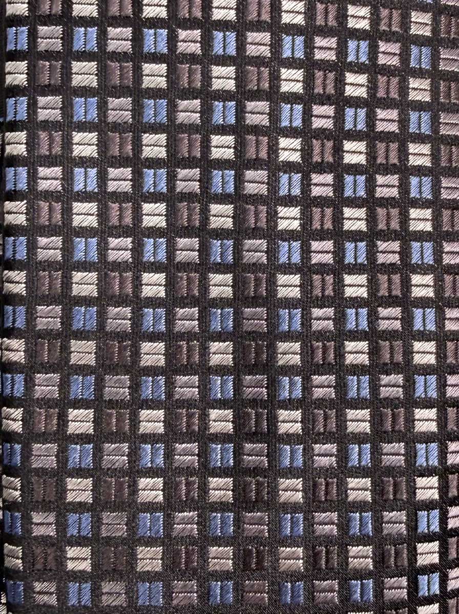 Ascott & Hemley Square neat print tie