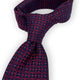 Ascott & Hemley Tie Ascott - Geometric Print Woven Silk Tie