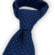 Ascott & Hemley Tie Ascott - Spotted Textured Silk Tie