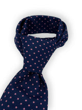 Ascott & Hemley Tie Ascott - Spotted Textured Silk Tie