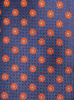 Ascott & Hemley Ties Daisey print tie