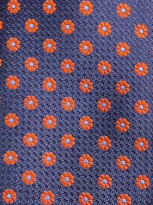 Ascott & Hemley Ties Daisey print tie