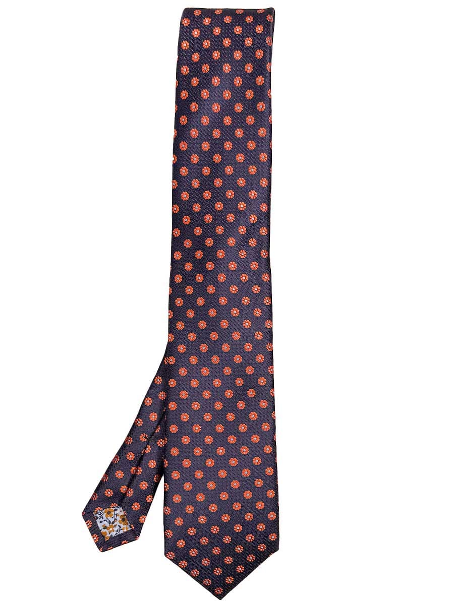 Ascott & Hemley Ties Daisey print tie