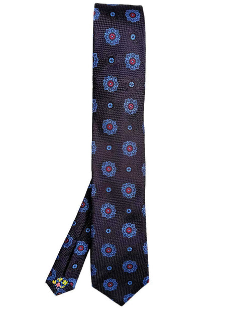 Ascott & Hemley Ties Medallion Print Tie