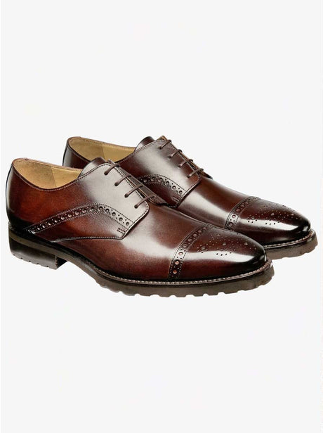 Barker Shoes & Boots Barkers - Margate Chestnut Calf Shoe