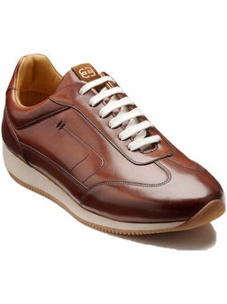 Barker Shoes & Boots Barkers - Sharpe Walnut Calf Sneaker
