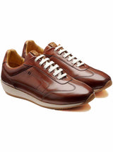 Barker Shoes & Boots Barkers - Sharpe Walnut Calf Sneaker