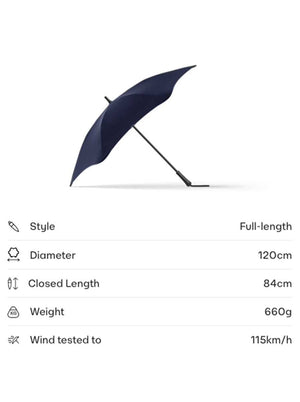 Blunt Accessories Blunt - Navy Classic Umbrella