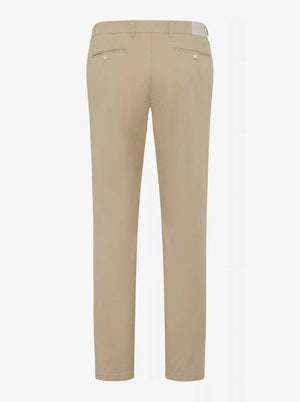 Brax Chinos/Trousers Brax - Everest Cotton Beige Cotton Chino