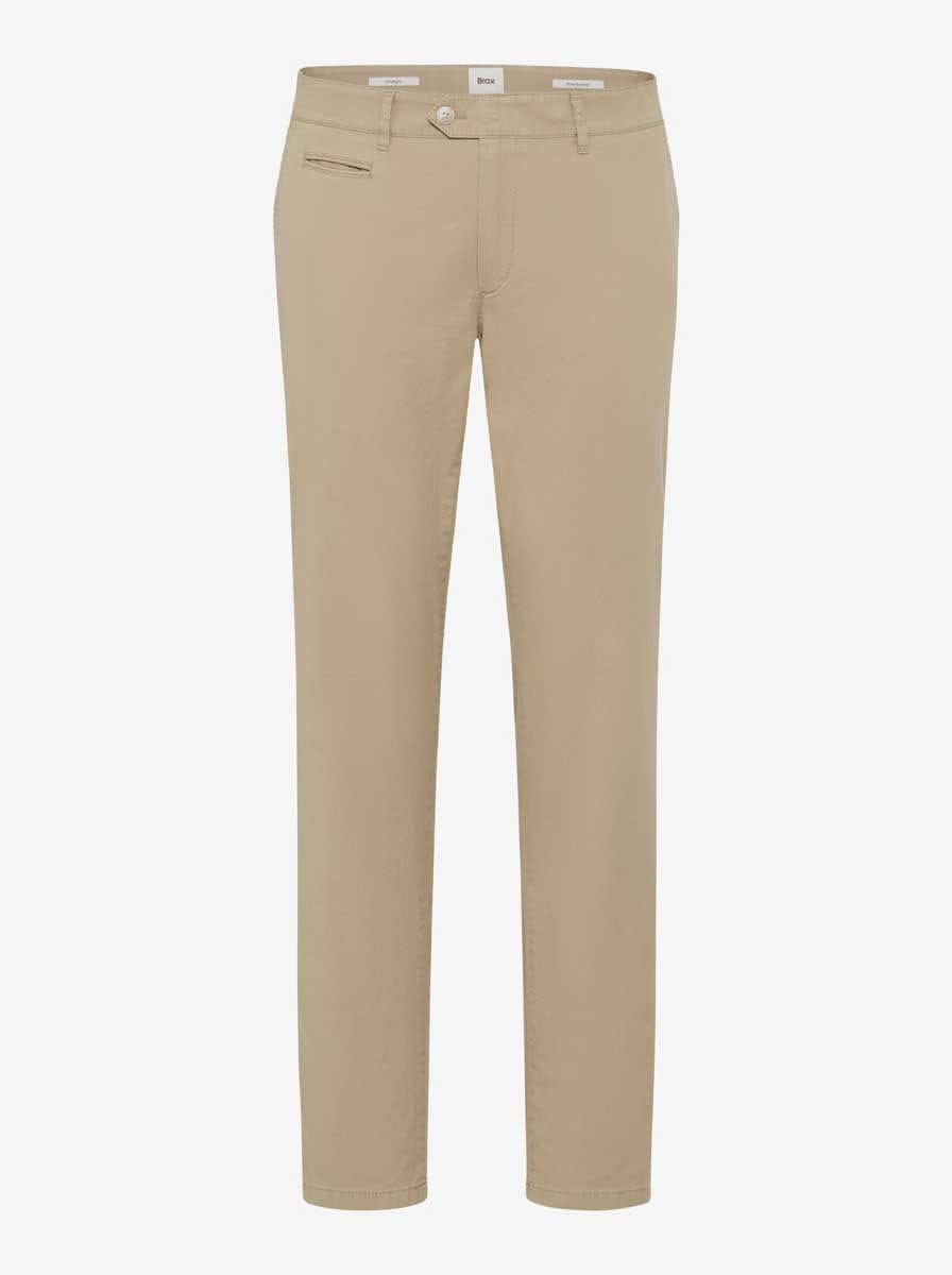 Brax Chinos/Trousers Brax - Everest Cotton Beige Cotton Chino