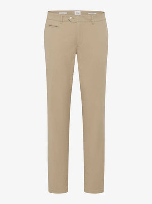 Brax Chinos/Trousers Brax - Everest Cotton Beige Cotton Chino