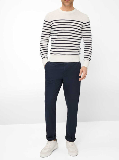 Brax Chinos/Trousers Brax - Everest Cotton Navy Cotton Chino