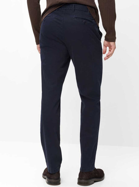 Brax Chinos/Trousers Brax - Everest: Triple Stone Cotton Navy Chino