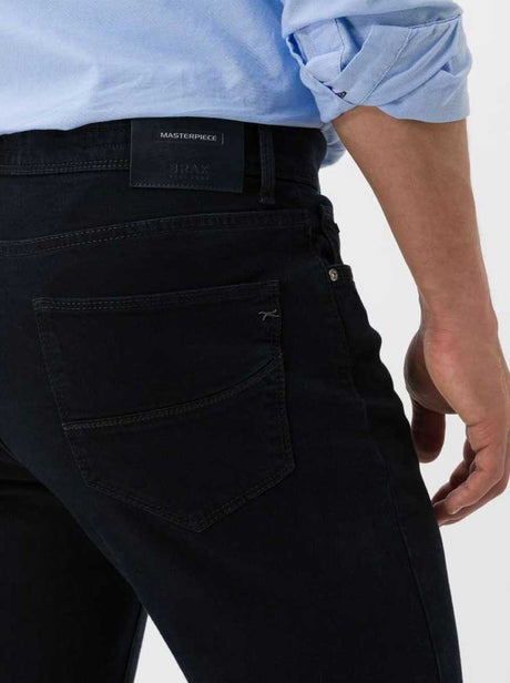 Brax Jeans Brax - Cadiz Masterpiece: Straight Leg Blue Black Jeans