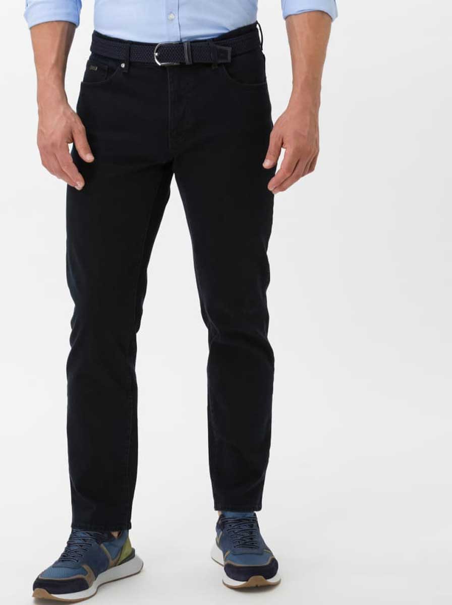 Brax Jeans Brax - Cadiz Masterpiece: Straight Leg Blue Black Jeans