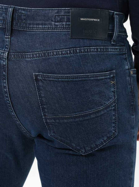 Brax Jeans Brax - Cadiz Masterpiece: Straight Leg Dark Blue Jeans