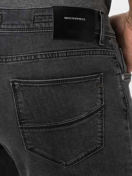 Brax Jeans Brax - Cadiz Masterpiece: Straight Leg Used Grey Jeans