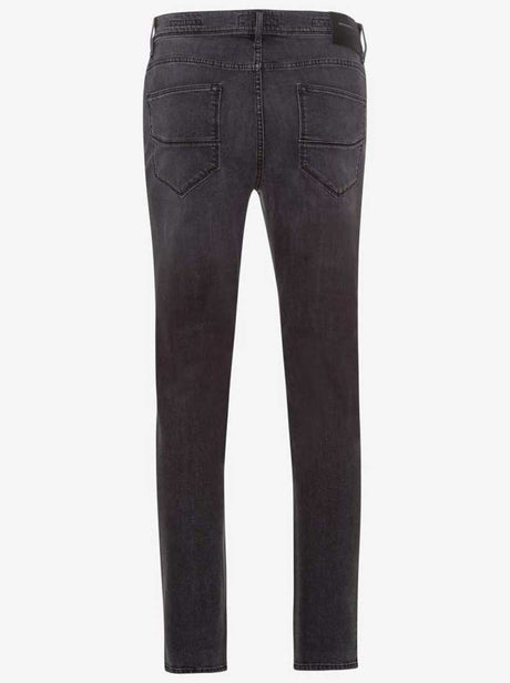 Brax Jeans Brax - Cadiz Masterpiece: Straight Leg Used Grey Jeans