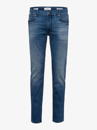 Brax Jeans Brax - Chuck Hi-Flex Denim: Tapered Leg Vintage Blue Jeans