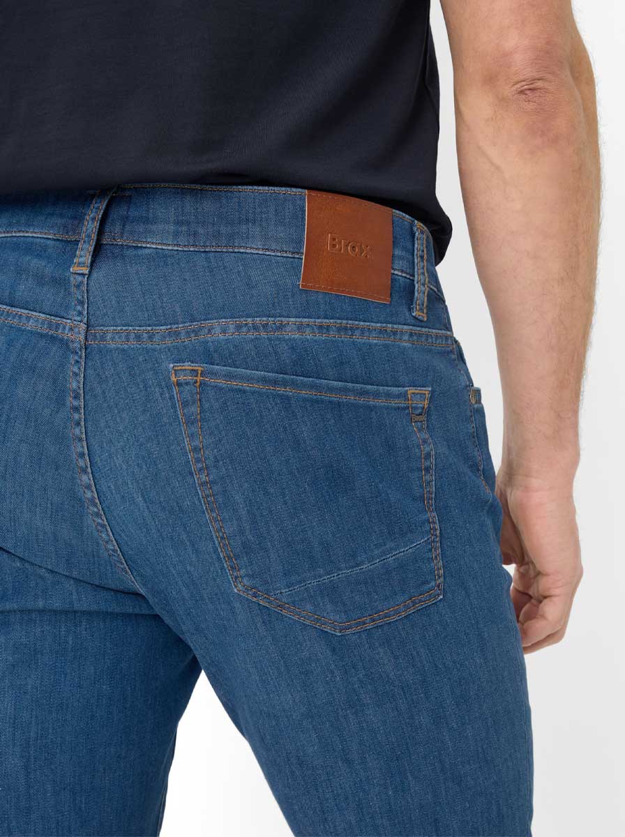 Brax Jeans Brax - Chuck Hi-Flex Light Denim: Tapered Leg Denim Jeans