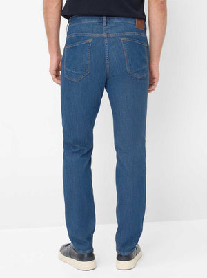 Brax Jeans Brax - Chuck Hi-Flex Light Denim: Tapered Leg Denim Jeans