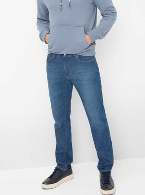 Brax Jeans Brax - Chuck Hi-Flex Light Denim: Tapered Leg Denim Jeans