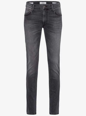 Brax Jeans Brax - Chuck Hi-Flex: Tapered Leg Grey Denim Jeans