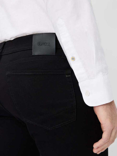 Brax Jeans Brax - Chuck Hi-Flextreme: Tapered Leg Black Jeans