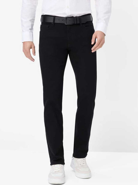 Brax Jeans Brax - Chuck Hi-Flextreme: Tapered Leg Black Jeans