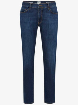 Brax Jeans Brax - Chuck Hi-Flextreme: Tapered Leg Dark Used Denim Jeans