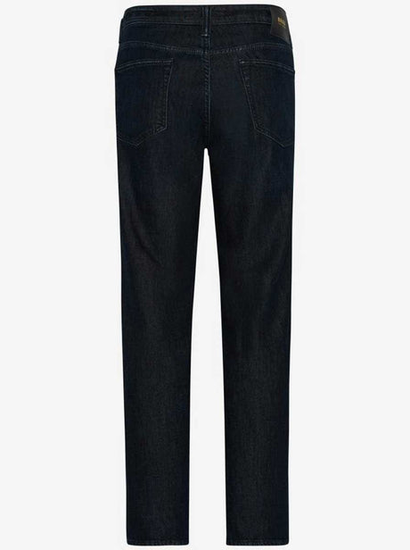 Brax Jeans Brax - Jeans - Chuck Dinner Denim: Tapered Leg Dark Blue Denim 5 Pocket