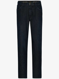 Brax Jeans Brax - Jeans - Chuck Dinner Denim: Tapered Leg Dark Blue Denim 5 Pocket
