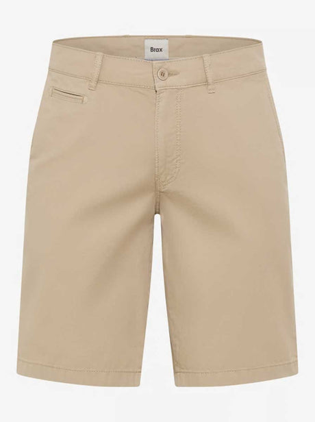 Brax Shorts Brax - Bari Beige Cotton Short