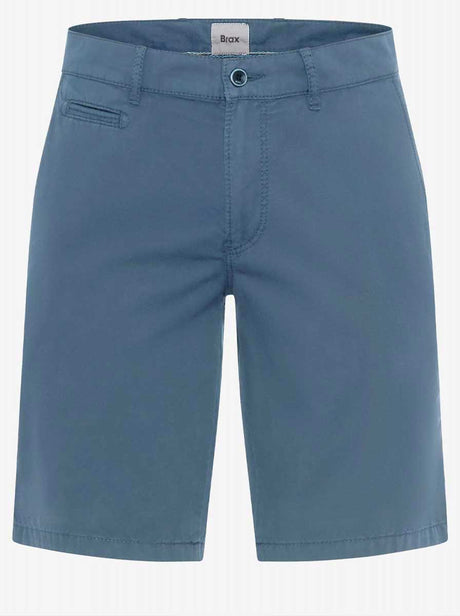 Brax Shorts Brax - Bari Blue Cotton Short