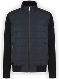 Bugatti Coats Bugatti - Hybrid Jacket w/ Knitted Sleeves