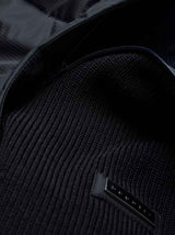 Bugatti Coats Bugatti - Hybrid Jacket w/ Removable Hood & Knitted Sleeves