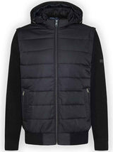 Bugatti Coats Bugatti - Hybrid Jacket w/ Removable Hood & Knitted Sleeves