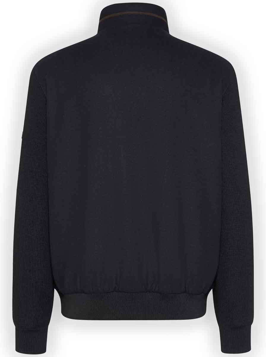 Bugatti Coats Bugatti - Melton Blouson w/ Knitted Sleeves