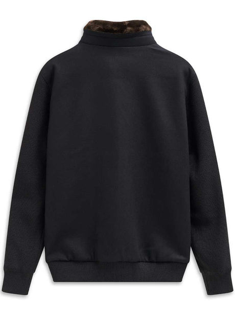 Bugatti Coats Bugatti - Outerwear - Wool Blouson w/ Removable Faux Fur Coller