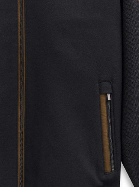 Bugatti Coats Bugatti - Outerwear - Wool Blouson w/ Removable Faux Fur Coller